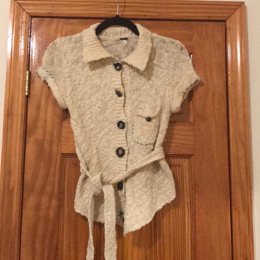 Knit blouse